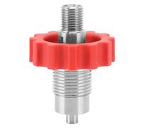 CO2 Inflation Connector Stainless Steel Red Gear Soda Water Bottle Parts for Camping Hiking