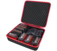 co2CREA Duro Batería Almacén Caja Soporte,Estuche para batería y Cargador Bosch 18V Batería Charger AL1830 CV,Battery Bag Holds ProCORE18V 8.0Ah 5.0Ah 4.0Ah(excluyendo baterías)