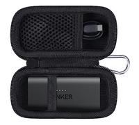 co2CREA Duro Viajar Caja Estuche Funda para Banco de energía Anker 621,La Funda Protectora es Compatible Anker Cargador portátil 5000mah 12w(Funda Solo)