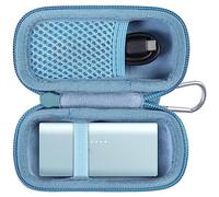 co2CREA Duro Viajar Caja Estuche Funda para Banco de energía Anker 621,La Funda Protectora es Compatible Anker Cargador portátil 5000mah 12w(Funda Solo)