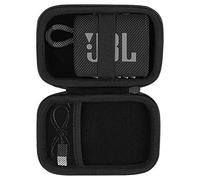 co2CREA Duro Viajar Caja Estuche Funda para JBL GO 5 / JBL GO 4 / JBL GO 3 / Go 3 Eco Altavoz inalámbrico portátil con Bluetooth（Funda Solo） Case Only (Caja Negro)