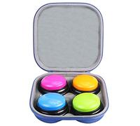 Co2CREA Duro Viajar Caja Estuche Funda para Learning Resources Botones de Luz y Sonido/Sonidos de la Granja/Grabables (Blue) (Caja Solo)