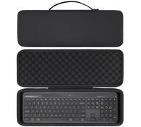 co2CREA Duro Viajar Caja Estuche Funda para Logitech Signature Slim Solar+ K980 for Business Teclado inalámbrico(Funda Solo,Case Only)