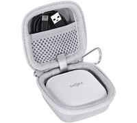 co2CREA Duro Viajar Caja Estuche Funda para SHOKZ OpenFit Open Ear True Wireless Bluetooth Bone Conduction Headphones(Funda Solo,Case Only)