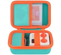 co2CREA Duro Viajar Caja Estuche Funda para Yoto Mini Reproductor de Audio y música para niños,Portatarjetas Transparente Incluido para Altavoz MP3 Lee Tarjetas