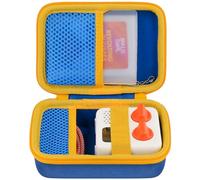 co2CREA Duro Viajar Caja Estuche Funda para Yoto Mini Reproductor de Audio y música para niños,Portatarjetas Transparente Incluido para Altavoz MP3 Lee Tarjetas