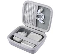 co2CREA Estuche Compatibile con Anker MagGo Cargador Inalámbrico 3 en 1 | Funda Solo, Carcasa Antichoque con Bolsa de Malla Interna y Correa de Muñeca, Compatible con Power Bank Cargador y Accesorios