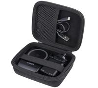 co2CREA Estuche Compatibile con Anker MagGo Cargador Inalámbrico 3 en 1 | Funda Solo, Carcasa Antichoque con Bolsa de Malla Interna y Correa de Muñeca, Compatible con Power Bank Cargador y Accesorios