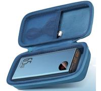 co2CREA Estuche Rígido para Baseus Batería Externa Adaman 20000mAh 65W | Funda Solo, Carcasa Antichoque con Bolsa de Malla Interna y Correa de Muñeca, Compatible con Power Bank Cargador y Accesorios