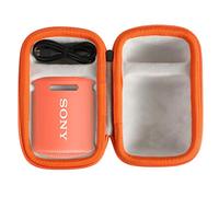 Co2CREA - Funda de Almacenamiento para Sony SRS-XB12 / Sony SRS-XB13 - Altavoz portátil Bluetooth (Caja única), Negro/Naranja, Minimalist