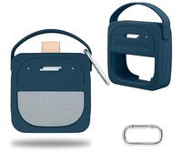 co2CREA Funda de Silicona con Mosquetón para Bose Novedad SoundLink Micro (2.ª generación) Altavoz Bluetooth portátil, Funda Protectora Ultra-Ligera Portátil