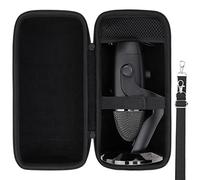 co2CREA Funda de Viaje Compatibile con Creator Blue Yeti Micrófono | Estuche de Almacenamiento Protector, Shell EVA, Caso Solo
