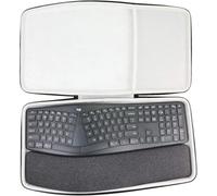co2CREA Funda de Viaje Compatibile con Ergo K860 Teclado | Estuche de Almacenamiento Protector, Shell EVA, Caso Solo