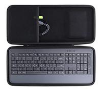 co2CREA Funda de Viaje Compatibile con Signature K650 Teclado | Estuche de Almacenamiento Protector, Shell EVA, Caso Solo