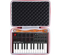 co2CREA Funda de Viaje para Akai MPK Mini MK3 Teclado Controlador | Estuche de Almacenamiento Protector, Shell EVA, Caso Solo