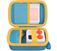 co2CREA Funda rígida compatible con Yoto Mini edición 2024 para niños, reproductor de música de audio para niños, bocina, reproduce, tarjetas de audiolibro, radio y tarjetero, capacidad para hasta 36