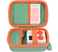 co2CREA Funda rígida compatible con Yoto Mini edición 2024 para niños, reproductor de música de audio para niños, bocina, reproduce, tarjetas de audiolibro, radio y tarjetero, capacidad para hasta 36