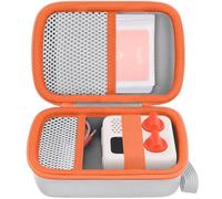 co2CREA Funda rígida compatible con Yoto Mini reproductor de música para niños, altavoz para niños, reproducción de tarjetas de audiolibro, radio y funda para tarjetas, capacidad para hasta 36