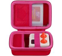 co2CREA Funda rígida compatible con Yoto Mini reproductor de música para niños, altavoz para reproducciones de audiolibros, tarjetas, radio y tarjetero, capacidad para hasta 36 tarjetas Yoto, funda