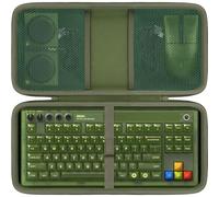 co2CREA Hard Travel Carrying Case for 8BitDo Retro Mechanical Gaming Keyboard 87 Keys Dual Super Programmable Buttons,Case Only