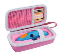 co2CREA Travel Hard Case para 3Doodler Start + Essentials 3D Pen Set, Soporte del Organizador de Almacenamiento para la Recarga de filamento de impresión y el Cargador USB