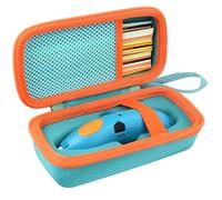 co2CREA Travel Hard Case para 3Doodler Start + Essentials 3D Pen Set, Soporte del Organizador de Almacenamiento para la Recarga de filamento de impresión y el Cargador USB