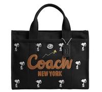 Coach Bolsa de carga, color negro multicolor