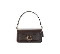 COACH Bolso de cuero - Bolso bandolera TABBY SIGNATURE 26 marrón