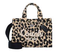 COACH Bolso de mano 'CARGO TOTE BAG 26 WITH LEOPARD PRINT' marrón One Size marrón