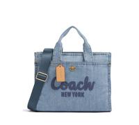 Coach Cargo Denim | Bolso de mano | azul | algodón