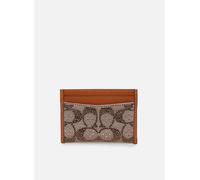 Coach Crystal Signature Jacquard Essential Card Case T.U Beige