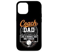Coach Dad Like A Normal Dad Only Cooler Baseball Sports Carcasa para iPhone 12/12 Pro