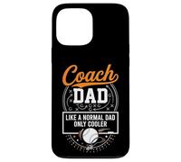 Coach Dad Like A Normal Dad Only Cooler Baseball Sports Carcasa para iPhone 13 Pro MAX