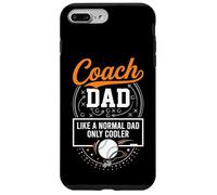 Coach Dad Like A Normal Dad Only Cooler Baseball Sports Carcasa para iPhone 7 Plus/8 Plus