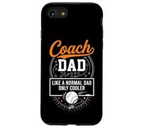 Coach Dad Like A Normal Dad Only Cooler Baseball Sports Carcasa para iPhone SE (2020) / 7/8