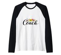 Coach Definition - Camiseta de Entrenador para Hombre, Divertida Camiseta Manga Raglan
