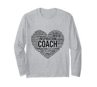 Coach Definition - Camiseta de Entrenador para Hombre, Divertida Manga Larga