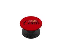 Coach Definition - Camiseta de Entrenador para Hombre, Divertida PopSockets PopGrip Adhesivo
