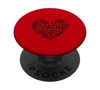 Coach Definition - Camiseta de Entrenador para Hombre, Divertida PopSockets PopGrip Adhesivo