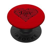 Coach Definition - Camiseta de Entrenador para Hombre, Divertida PopSockets PopGrip Adhesivo