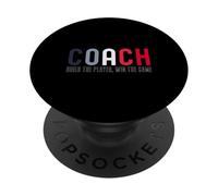 Coach Definition - Camiseta de Entrenador para Hombre, Divertida PopSockets PopGrip Adhesivo