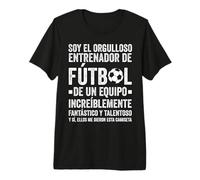 Coach Divertido Soy El Orgulloso Entrenador De Fútbol Camiseta Premium