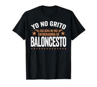 Coach Esa Será Mi Voz Entrenadora De Baloncesto Entrenador Camiseta