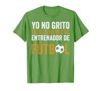 Coach Esta Es Mi Voz De Entrenador De Fútbol Camiseta, Hombre, Hierba, XXL