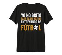 Coach Esta Es Mi Voz De Entrenador De Fútbol Camiseta Premium
