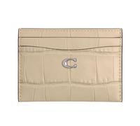 Coach Estuche esencial para tarjetas para hombre, Marfil, Talla única