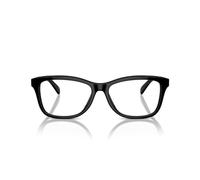 COACH Hc6231u - Marcos de gafas recetados rectangulares esculpidos en C para mujer, ajuste universal, Negro (black/Demo Lens), 52 mm