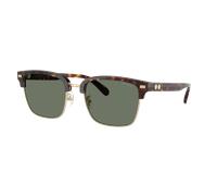 Coach Hombre Sunglass CW406 - Color del Marco: Dorado claro / Tortuga oscuro, Color de la Lente: Verde liso