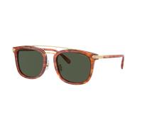Coach Hombre Sunglass HC8382 CL913 - Color del Marco: Carey Caramelo, Color de la Lente: Verde militar