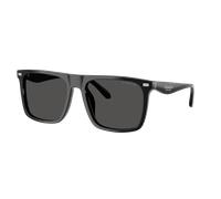 Coach Hombre Sunglass HC8440U CBY95 - Color del Marco: Negro, Color de la Lente: Gris liso